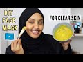 LET'S TALK SKIN | DIY TURMERIC MASK YOU NEED TO TRY FOR CLEAR SKIN ✨