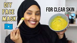 LETS TALK SKIN | DIY TURMERIC MASK YOU NEED TO TRY FOR CLEAR SKIN ✨