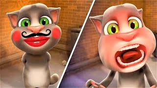 Talking Tom Cat VS Tom Cat Makeup - Tom Cats Eat And Drink Funny - Gameplay #7 by kidsgametv 188,465 views 2 years ago 1 minute, 59 seconds