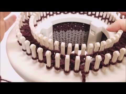Rotating Double Knit Loom by KB | Gathered Bind Off in the Round