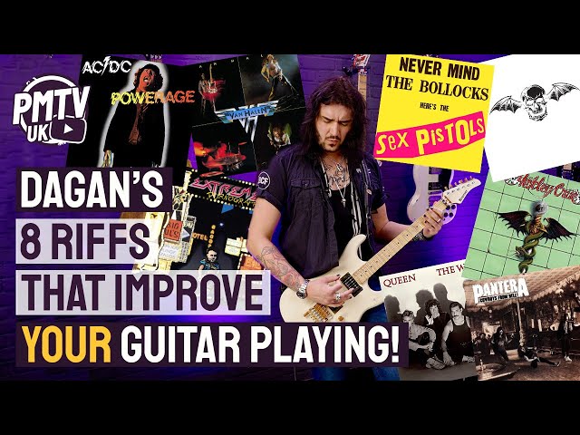 8 Of Dagan's Favourite Riffs From His Favourite Albums! - The Riffs That Improved My Playing! class=