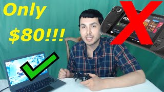 An $80 Steam Deck Alternative - Evolve III Maestro Laptop Review & Tips with Linux (now only $60) !
