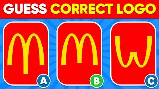 Guess The Correct Logo 🤔✅ Logo Challenge | 60 Levels Quiz 2026