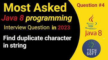 Find Duplicate character in a String | How to find duplicate characters in a string in Java8 #java8