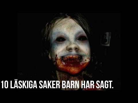 Video: 10 Läskiga, Facklitterära Berättelser Om Barn - Alternativ Vy