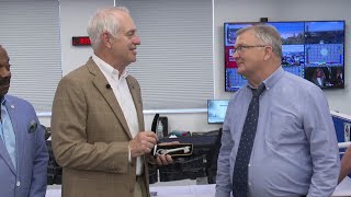 WNDU’s Mark Peterson awarded St. Joseph County’s key to the county