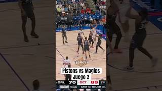 Resumen juego 2 Pistons vs Magic #nba #nbalatino #basketball #nba2k26 #baloncesto #nbahighlights