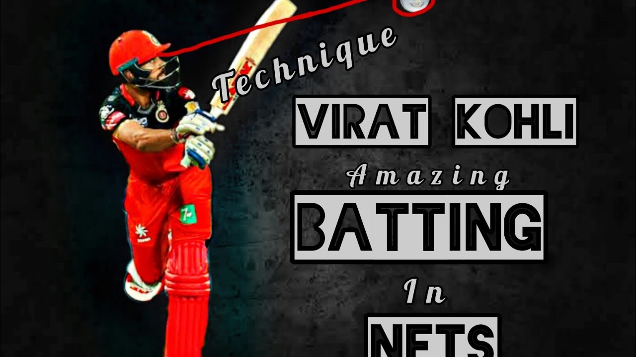 Virat kohli hitting huge sixes in nets | technique hd - YouTube