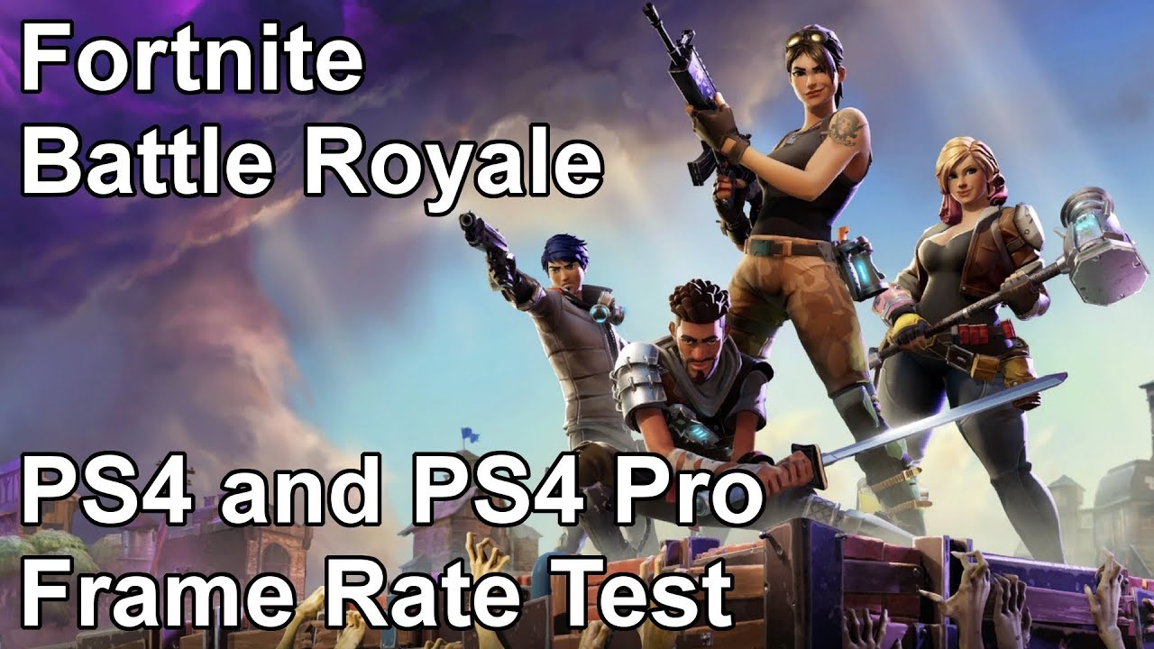 fortnite battle royale ps4 pro and ps4 frame rate test beta - fortnite ps4 uncap framerate