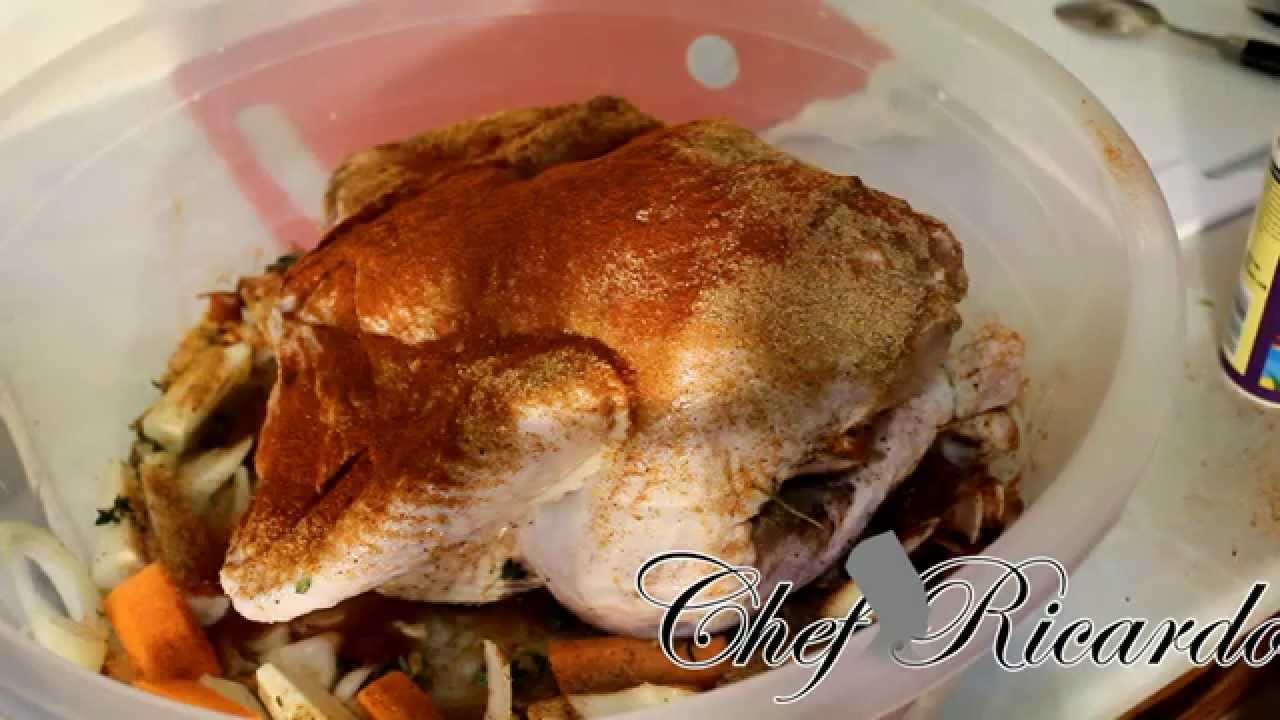 Get Your Christmas Dinner Turkey Marinated Two Days Before Christmas | Recipes By Chef Ricardo | Chef Ricardo Cooking