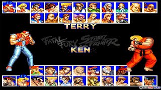 Fatal Fury Vs. Street Fighter Old Is Gold ( MUGEN ) 2021 screenshot 1