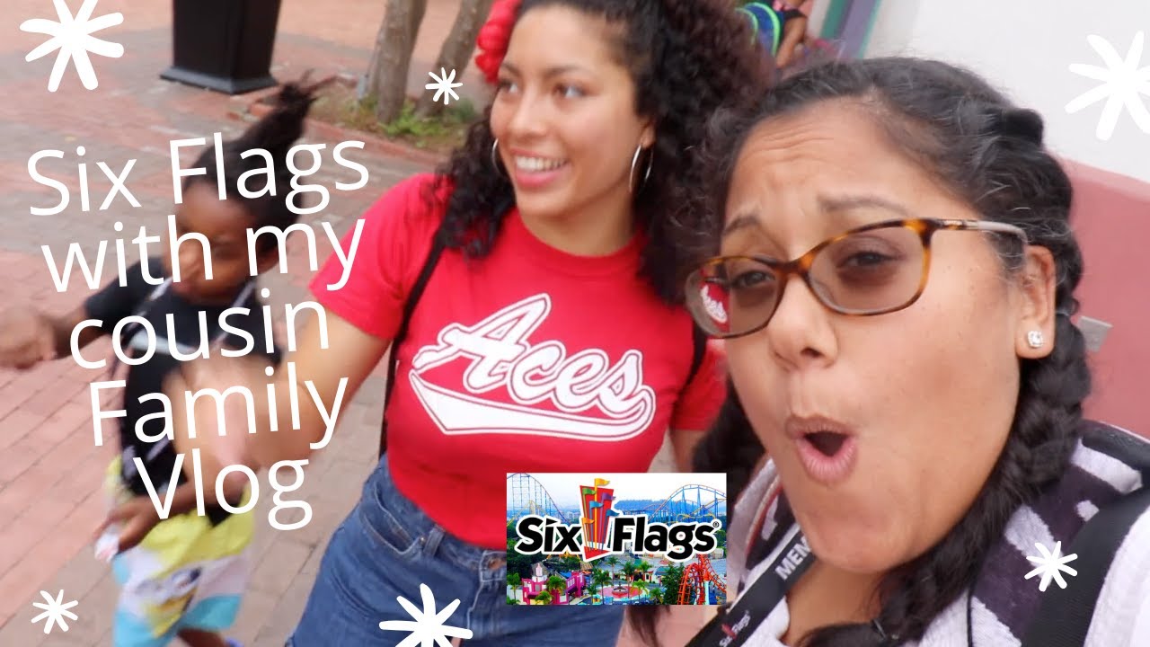 A Day at Six Flags Fiesta Texas with my cousin and the Diamond Elite Membership Family Vlog