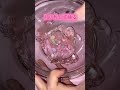 スクイーズを切って中身でスライム作ってみた‼️