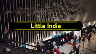 MRT Station Little India - Singapore 🇸🇬 - Walkthrough 🚶