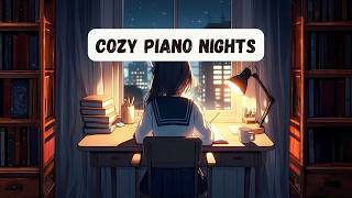 A Playlist to Recharge - You've Earned It | Cozy Night Relax Ambience 🌙 Calming Piano Music | 1 Hour screenshot 5
