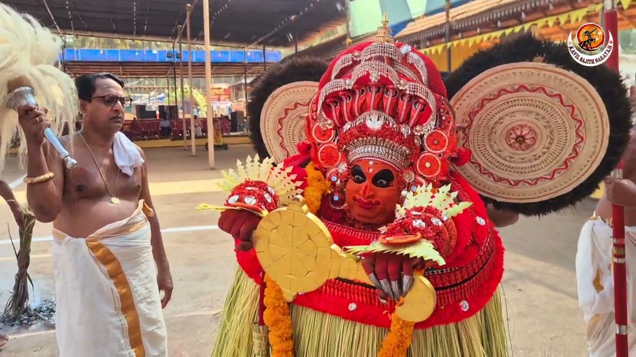 ശ്രീ പുലിയൂർകാളി തെയ്യം,  ശ്രീ  വിഷ്ണുമൂർത്തി തെയ്യം @ ERIYAKOTA SHREE BHAGAVATHI KSHETHRAM 