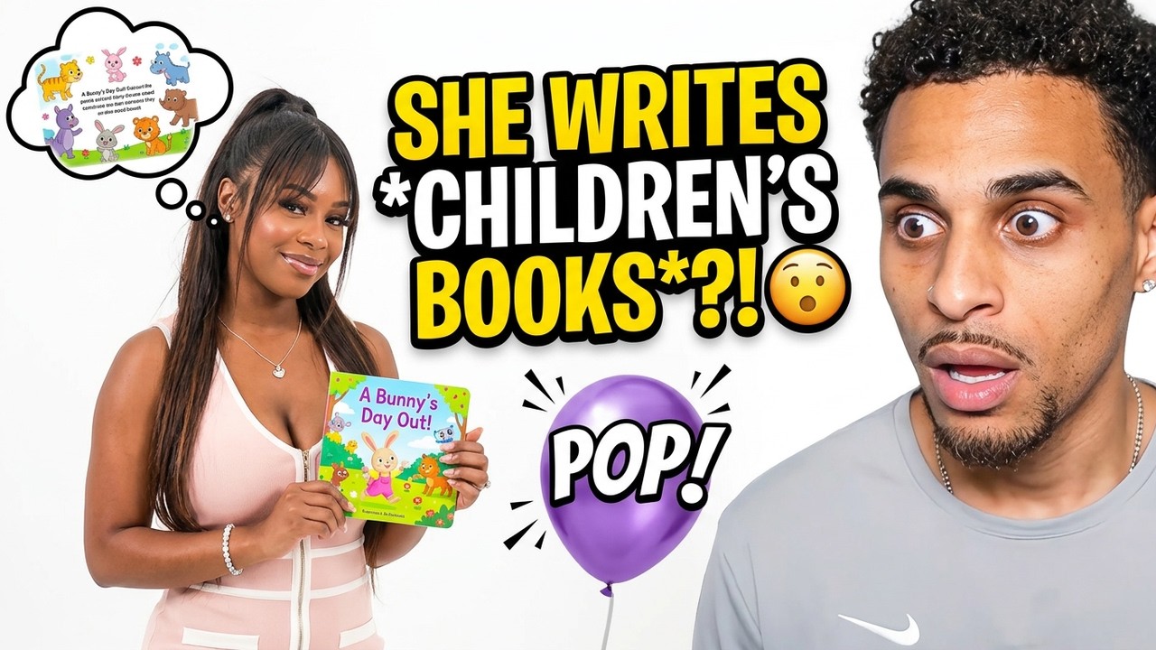 POP THE BALLOON GB 🇬🇧 E4 | Wait... She Writes CHILDREN'S BOOKS?!