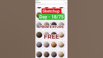 ✅ Poliigon PBR Textures in SketchUp | Realistic Materials Tutorial 🎨 | Quick Tip