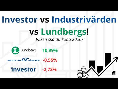 Investor vs Industrivärden vs Lundbergs – Vilken ska du köpa 2026?