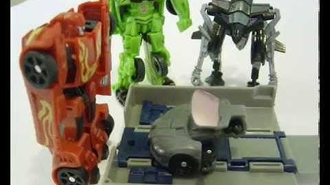 Transformer ROTF Sideways legends class stop motion(audi r8 commercial)