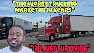 Dont Let Super Truck Drivers Lie To You This Is Worst Trucking Market In 14 Years