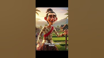 Gareng is one of the three Punakawan #wayangkulit #wayangkulitindonesia