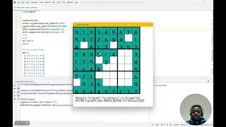 Sudoku Solver In Python Using PyGame