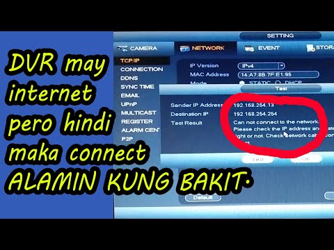 Vlog # 37 | Bakit hindi maka CONNECT SA INTERNET ang DVR | FREE CCTV Tutorial | How to install cctv