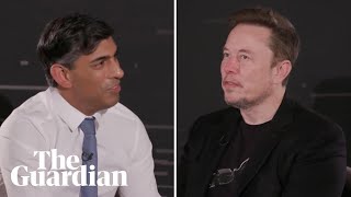 'The most disruptive force in history': Rishi Sunak and Elon Musk discuss the future of AI