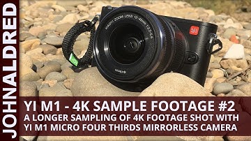 YI M1 4K Mirrorless - 4K Video Sample Footage #2
