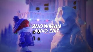 Snowman - Siaedit Audio