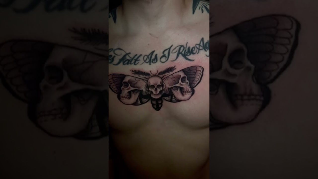 Death Moth Tattoo Skull  Best Tattoo Ideas Gallery