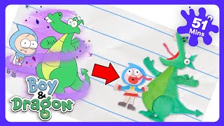 Boy &amp; Dragon - 不思議なドアの向こう側！ | 子供アニメ | WildBrain 魔法の森