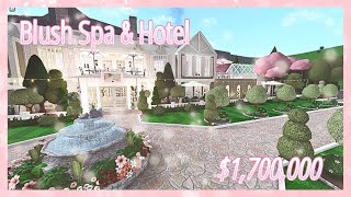 Luxury Blush Spa & Hotel Retreat | $1,700,000 💅🏻| Bloxburg Build tour Luxury Blush Spa & Hotel Retreat | $1,700,000 💅🏻| Bloxburg Build tour