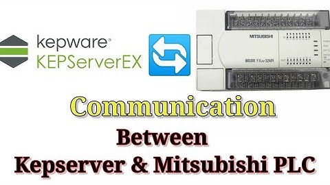 How to connect Mitsubishi plc with kepserver | OPC| #SCADA