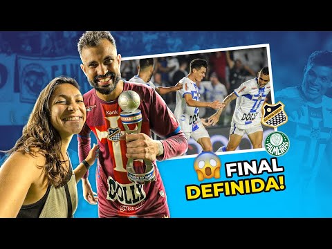 VEM PALMEIRAS! Vivi de pertinho a história sendo feita. Água Santa na final