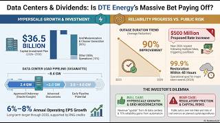 DTE Energy (DTE): The $36.5 Billion AI Power Bet — Bull Case vs. Regulatory Risk
