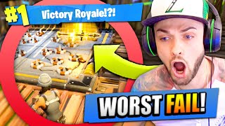 My BIGGEST FAIL in Fortnite: Battle Royale!