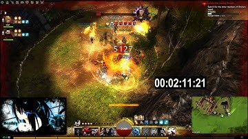 Gw2 [qT] CM Path 2 Trio Record 3:44 min [Unrestricted]