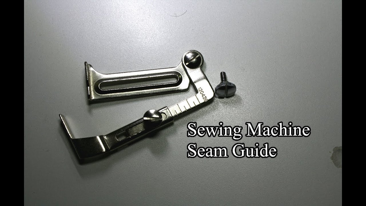 Seam Guide Tip - Sewing Machine - Christopher Nejman 