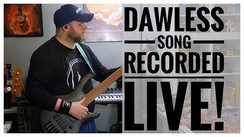 Dawless Jam Recorded Live! // Fretless Bass, AE Modular, Poly 800, Zoom Livetrak 12, Polyend Tracker