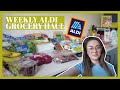 ALDI *FAMILY OF 3* WEEKLY GROCERY HAUL 🛒 || Is It Actually Cheaper Than Lidl? || Green Tea, Please