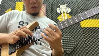 Tapping trên guitar 7 dây | Học solo guitar điện online | Đăng Khoa