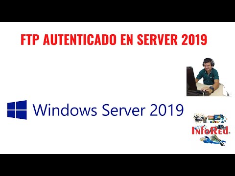 Servidor FTP autenticado en Windows Server 2019