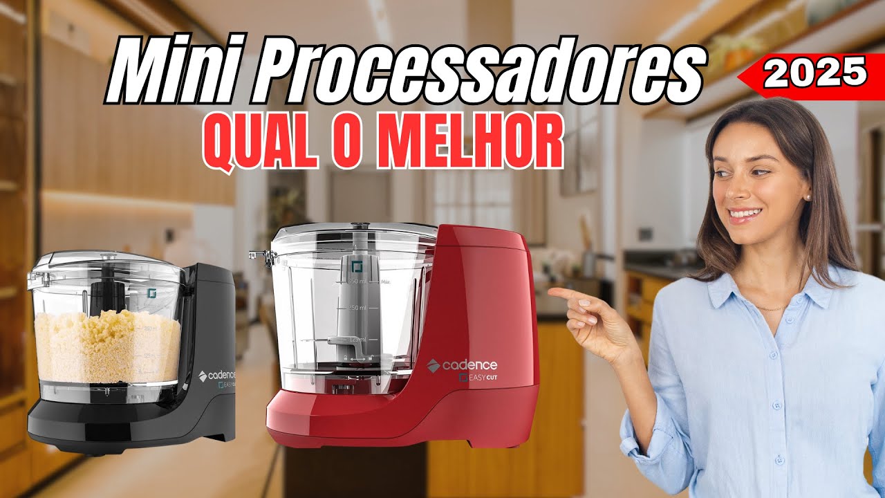 top 3 melhores processador de alimentos custo benefício em 2025 - YouTube