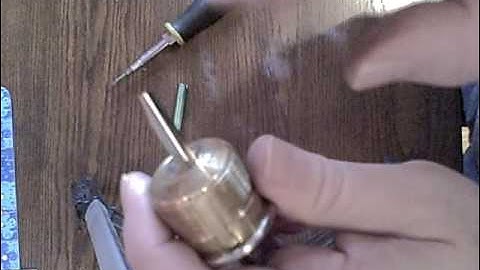 How to Shim open a Mortise Cylinder Lock