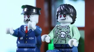 LEGO Halloween Zombie Train Attack! | Billy Bricks | WildBrain - Cartoon Super Heroes