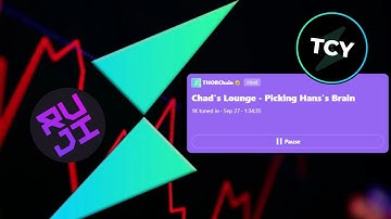 Rujira developer codehans x THORChain $RUNE community X space