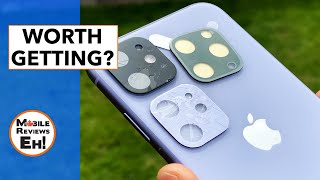 Spigen GlasTr Full Cover Camera Lens Protector Review for the iPhone 11's