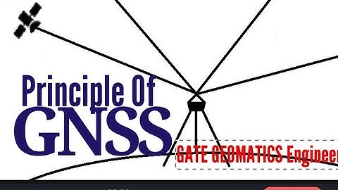 Principle Of GNSS | GATE GEOMATICS ENGINEERING